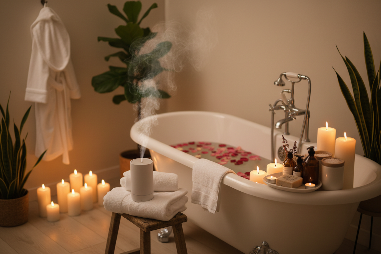 Benefits of Having a Home Spa Routine for Stress Relief and Better Sleep