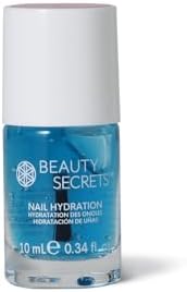 Beauty Secrets Nail Hydration, Hydrates nails and cuticles, Easy brush-on application, Quick drying by BeautySecrets