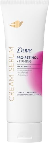 Dove Body Cream Serum Pro-Retinol + Firming Lotion for Firmness 8 Ounce (Pack of 6) by Dove
