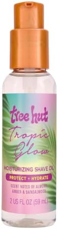Tree Hut Mini Moisturizing Shave Oil, Tropic Glow, 2 Fl Oz by TreeHut