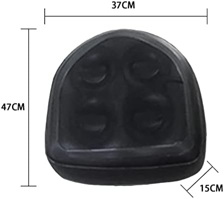Inflatable Hot Tub Seat Booster with Suction Cups & Mesh Cover, Dual Use Inflatable Hot Tub Cushion Seat, Non Slip Blow Up Pillow Hot Tub Chairs Accessories for Adults Elderly Spa Bathtub - Image 5