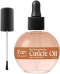 C CARE Vanilla & Sugar Cuticle Oil For Nails - Repairs Cuticles Overnight - Moisturizes and Strengthens Nails and Cuticles - Dropper & Brush included - 2.5oz by CCARE
