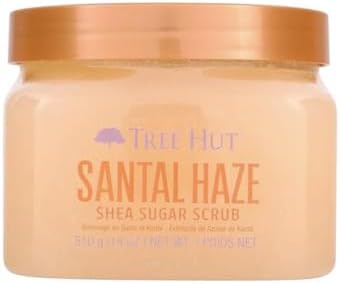 Tree Hut Body Scrub, Santal Haze, 18 Oz, 18 Ounce (Pack of 12) by TreeHut