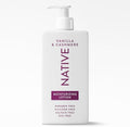 Native Moisturizing Hand & Body Lotion Contains Naturally Derived Plant-Based Moisturizers for Women and Men, Dermatologist Tested for Sensitive Skin, Vanilla & Cashmere Scent, 16.5 fl oz by Native