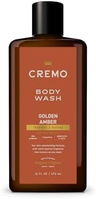 Cremo Body Wash for Men, Rich-Lathering Golden Amber, 16 Fl Oz (Pack of 12) by CremoCompany