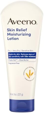 Aveeno Skin Relief Moisturizing Lotion, Fragrance-Free, 8 oz by Aveeno