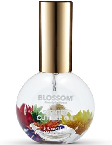 Blossom Cuticle Oil for Nails, Scented Nail Oil Cuticle Care, 0.5 fl. oz by Blossom