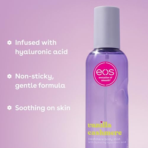 eos Cashmere Body Mist- Vanilla, Body Spray for Women, Vegan, 6 fl oz - Image 5