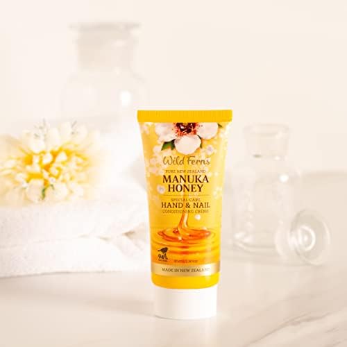 Wild Ferns Manuka Honey Hand & Nail Conditioning Crème, 85ml - Image 2