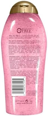 OGX Sensitive + Rose Water & Pink Sea Salt Body Scrub, 19.5 fl oz - Image 6