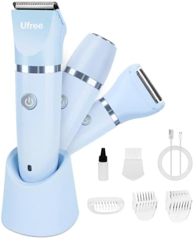 Ufree 3-in-1 Bikini Trimmer Electric Razors for Women, Gifts for Women by Ufree