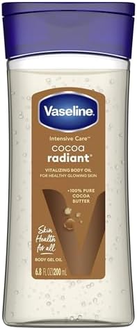 Vaseline Intensive Care Body Gel Oil, Cocoa Radiant, 2.27 Fl Oz (Pack of 18) by Vaseline
