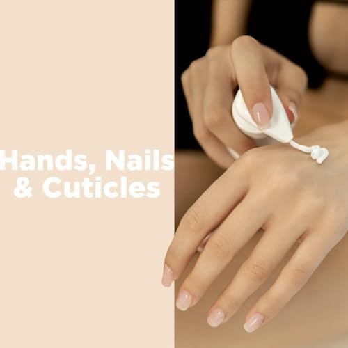 Hand & Nail Lotion for Dry Hands, Nails and Cuticles, Shea Butter, 8.5 oz - Image 3