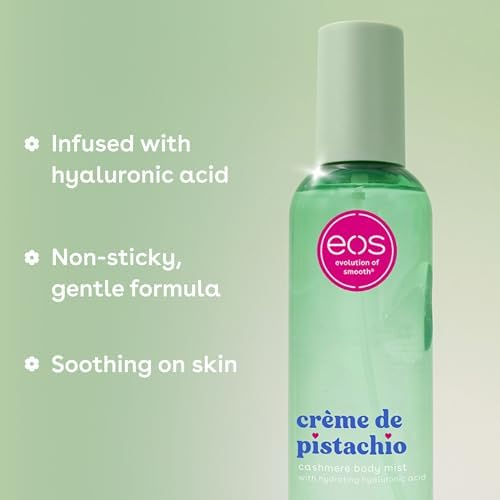 eos Essentials Bundle - Body Wash, Body Mist, Body Lotion - Crème de Pistachio - Image 4