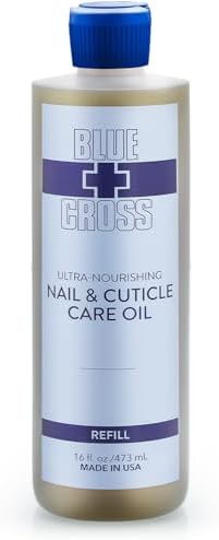 Blue Cross Nail & Cuticle Care Oil, Hydrating, Moisturizing, 16fl oz/473mL by BlueCross