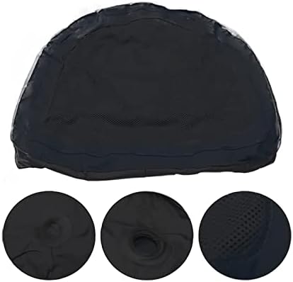 Hot Tub Seats for Adults, Inflatable Hot Tub Accessories with Suction Cup and Mesh, Inflatable and Water-Filled Dual Purpose Hot Tub Booster Seat Comfortable Soft Hot Tub Cushion (Black) - Image 7