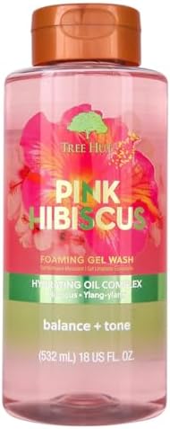 Tree Hut Pink Hibiscus Foaming Body Wash, 18 Fl Oz (Pack of 12) by TreeHut
