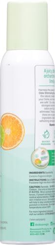 Citrus Magic Natural Odor Eliminating Air Freshener Spray, Fresh Citrus, 3-Ounce (Pack of 4)
