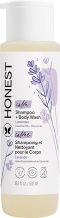 The Honest Company Shampoo & Body Wash, Tear-Free, Lavender Calm, 18 fl oz by TheHonestCompany