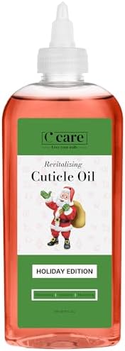 C CARE Holiday Edition Cuticle Oil For Nails - Repairs Cuticles Overnight - Moisturizes and Strengthens Nails and Cuticles by CCARE