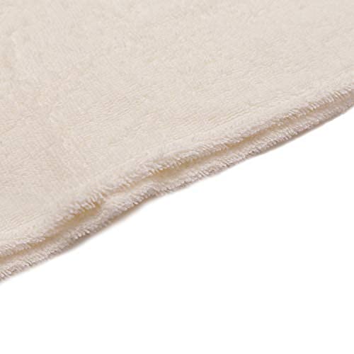 Huge Cotton Hair Towel Wrap for Women (Coral White)
