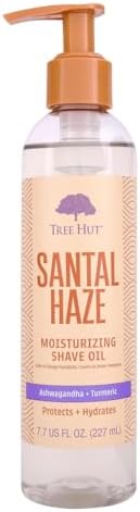 Tree Hut Santal Haze Moisturizing Shave Oil, 7.7 Fl Oz (Pack of 12) by TreeHut