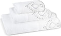 Zahari Home Monaco Modern 3 Piece Bath Ensemble - Luxury Bath Towel Set for Contemporary Decor by ZahariHome