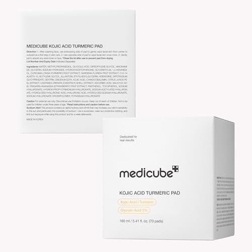 medicube Toner Pads Kojic Acid Turmeric Clarifying Pad for Troubled Skin (Pack of 2) - Image 7
