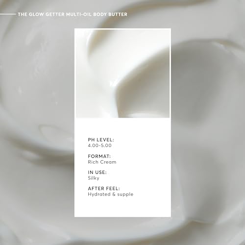 Naturium The Glow Getter Whipped Multi-Oil Body Butter, Firming Cream & Body Moisturizer with Shea Butter, 7.7 fl oz (Pack of 4) - Image 2