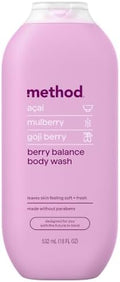 method Body Wash, Berry Balance, 18 fl oz by method