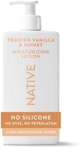 Native Moisturizing Body Lotion Contains Naturally Derived Plant-Based Moisturizers for Women and Men | Restores Dry Skin, Toasted Vanilla & Honey, 16.5 fl oz by Native