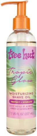 Tree Hut Moisturizing Shave Oil, Tropic Glow, 7.7 Fl Oz by TreeHut