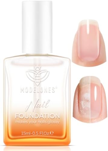 modelones Nail Strengthener and Growth, Clear Nail Polish Nail Hardener by MODELONES