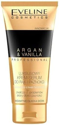 Eveline Professional Luxury Hands & Nails Cream-Serum Argan & Vanilla, 3.38 Fluid Ounce by EVELINE+COSMETICS