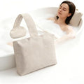 1-Pack Soft Pillow for hot tub, Clawfoot Tub & Chaise Lounge, Must Have Neck Pillow Bath Waterproof Essential Accessories for Big Soaking Tub, Patio recliner, Pool Lounger Chair, Fathers Day Dad Gifts by Vanstormy