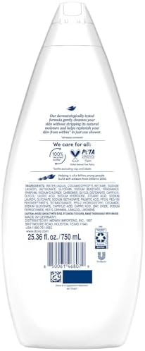 Dove Moisturizing Body Wash, Hydrate, Value-Size 4-Pack, 25.36 Fl Oz Ea - Image 2
