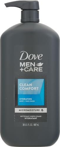 DOVE MEN + CARE Body and Face Wash Hydrating Clean Comfort Men's Body Wash with 24-Hour Nourishing Micromoisture Technology 30 oz (Pack of 4) - Image 2