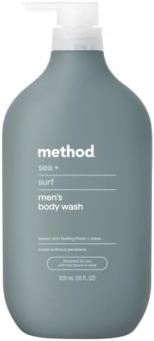 method Men’s Body Wash, Sea + Surf Scent, 28 fl oz by method