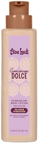 Tree Hut Hydraglow Body Lotion, Cinnamon Dolce, 18 Fl Oz (Pack of 12) by TreeHut