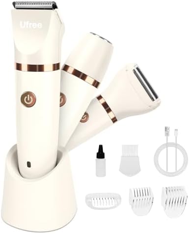 Ufree 3-in-1 Bikini Trimmer Electric Razors for Women, Gifts for Women by Ufree