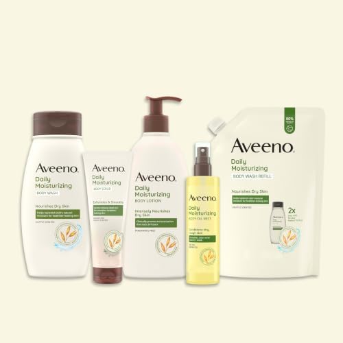 Aveeno Daily Moisturizing Body Oil Mist, Twin Pack, 2 x 6.7 fl. oz - Image 4