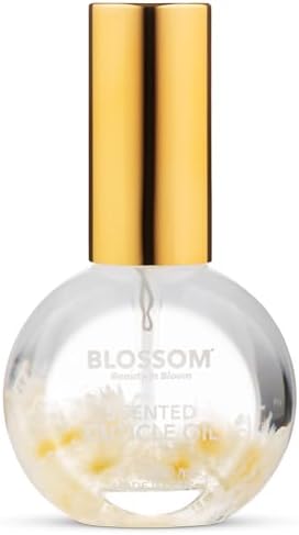 Blossom Cuticle Oil for Nails, Moisturizing, Glazed Donut, Made, 0.5 fl. oz by Blossom