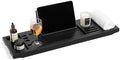 Black Bamboo Adjustable Bathtub Caddy Tray 28.5-40 Inch by Unknown
