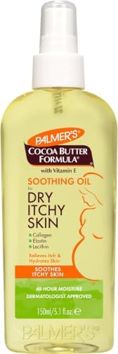 Palmer's Cocoa Butter Formula Soothing Oil with Vitamin E, Dry, Itchy Skin Relief, Anti-Itch Body Oil, 5.1 Ounces (Pack of 12) by Palmers