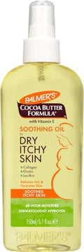Palmer's Cocoa Butter Formula Soothing Oil with Vitamin E, Dry, Itchy Skin Relief, Anti-Itch Body Oil, 5.1 Ounces (Pack of 12) by Palmers