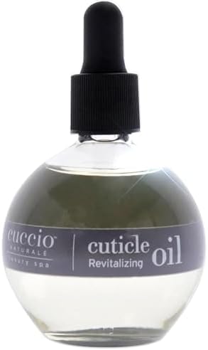 Cuccio Naturale Vanilla & Berry Revitalizing Cuticle Oil, Lightweight Fast-Absorbing Hydrating Nail & Cuticle Conditioner, Cold-Pressed Oils + Vitamin E, 2.30 Fl Oz by Cuccio