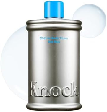 Knock Melt-In Body Toner Sea Salt, Milky Body Moisturizer with Ceramide by Knock