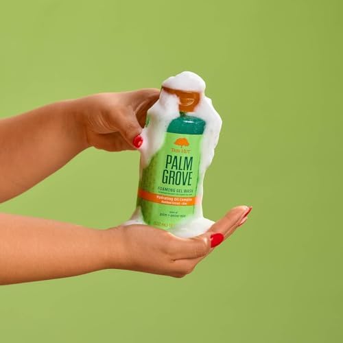 Tree Hut Palm Grove Foaming Body Wash, 18 Fl Oz (Pack of 12) - Image 3