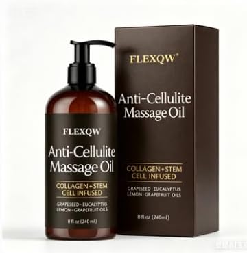 Anti-CelluliteMassage Oil Relieve Muscle Pain, and Improve the Appearance of the Skin restores Skin Texture and Elasticity