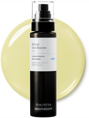 MEDITHERAPY Retinal Skin Booster Serum 5.07 fl.oz | Retinaldehyde, Niacinamide, Cica | Face & Body Serum for Uneven Skin, Refining Texture & Signs of Aging | Korean Skincare by MEDITHERAPY